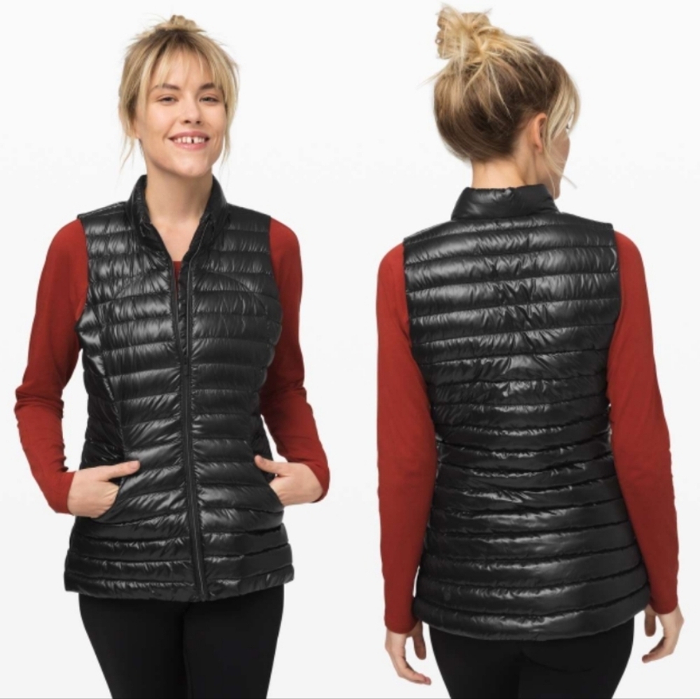 Lululemon Pack It Down Vest, Shine Black